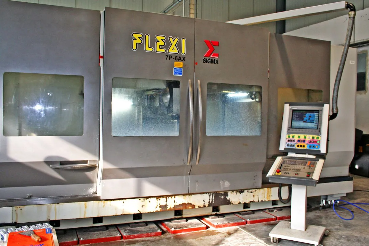 SIGMA FLEXI 7P 6-Achs-CNC-Bearbeitungszentrum