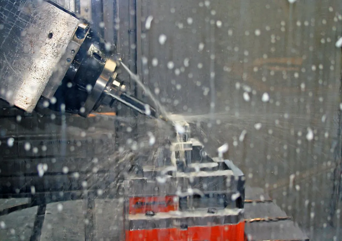 CNC-Bearbeitung eines Werkstücks