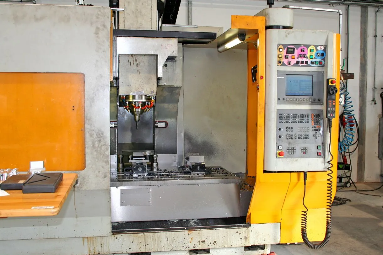 Arbeitsraum der SIGMA Leader 5 CNC
