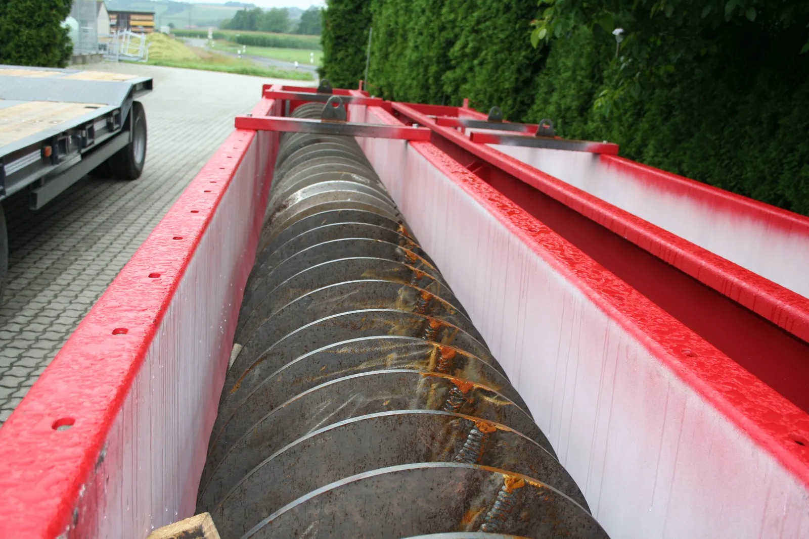 Montierte Baugruppe einer Industrieanlage